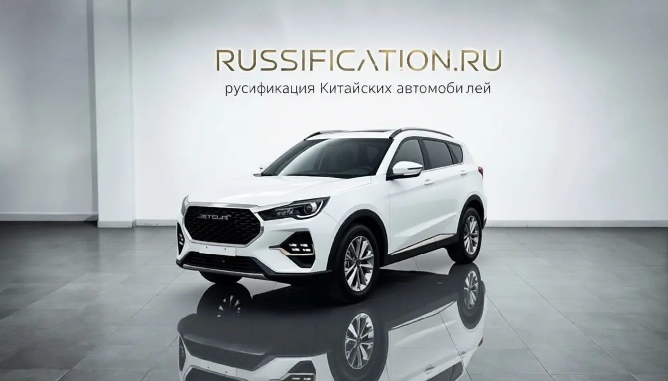Русификация Jetour X70 Plus