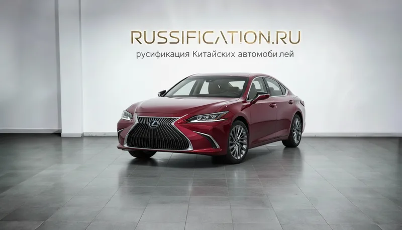Русификация Lexus ES